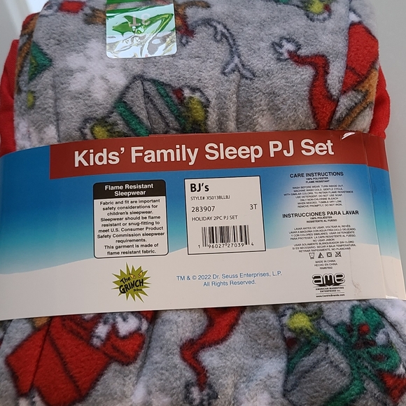 Grinch pj's - Picture 3 of 3